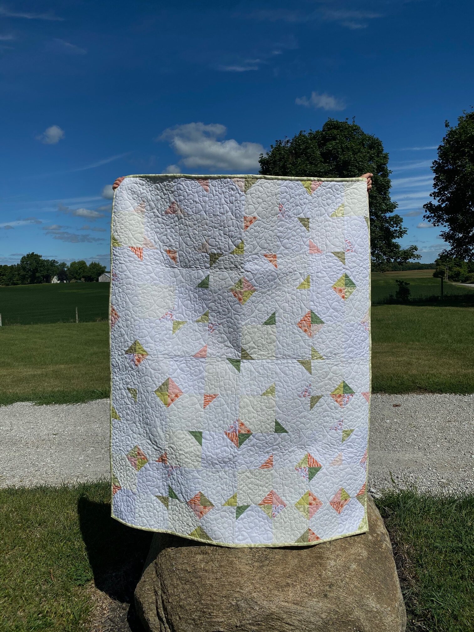 Free Quilt Pattern Confetti Baby Quilt Kay Marie Quilt Company